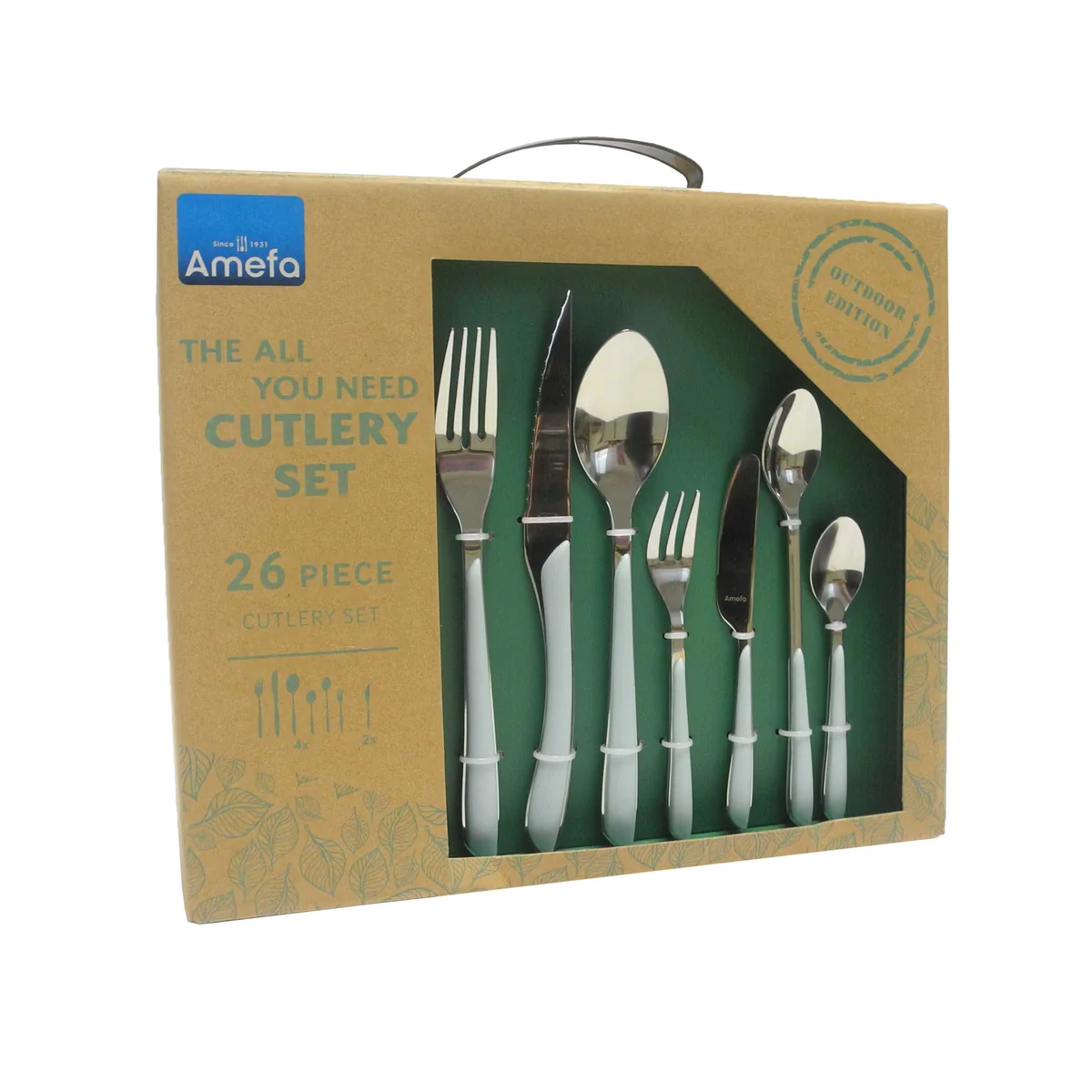 Prisma Bleu - Coffret cadeau 26 pièces Amefa