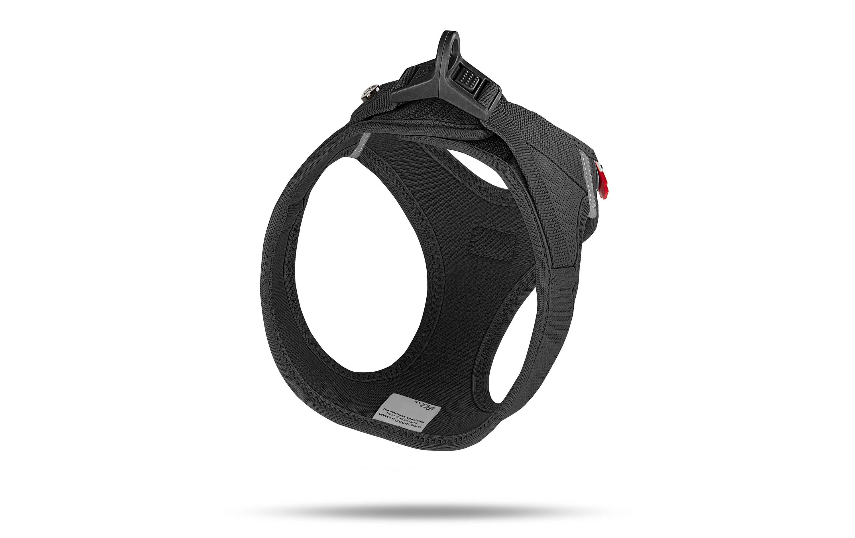 Geschirr Vest Air-Mesh L, SchwarzDas verstellbare Brustgeschirr mit Schnalle