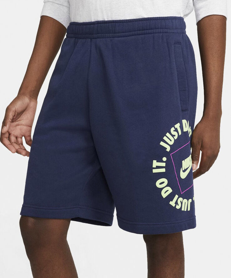 Nike Sportswerar Jdi Fleece Shorts Blå