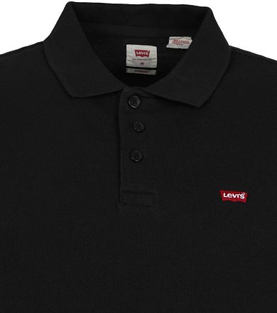 Levi's Pique Polo Zwart 35883-0007 kopen