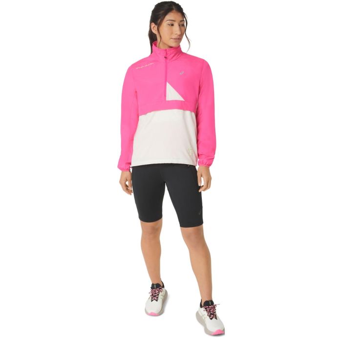 Asics Dame Jakker FujiTrail Anorak Pink