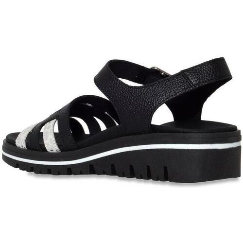 Piesanto - SANDALIAS DE CUÑA PARA MUJER230777 Plata