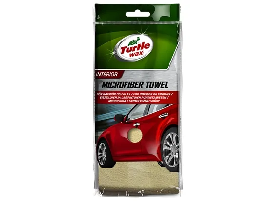 Turtle Wax Mikrofiberklud Interiør 40x40 cm - Gul
