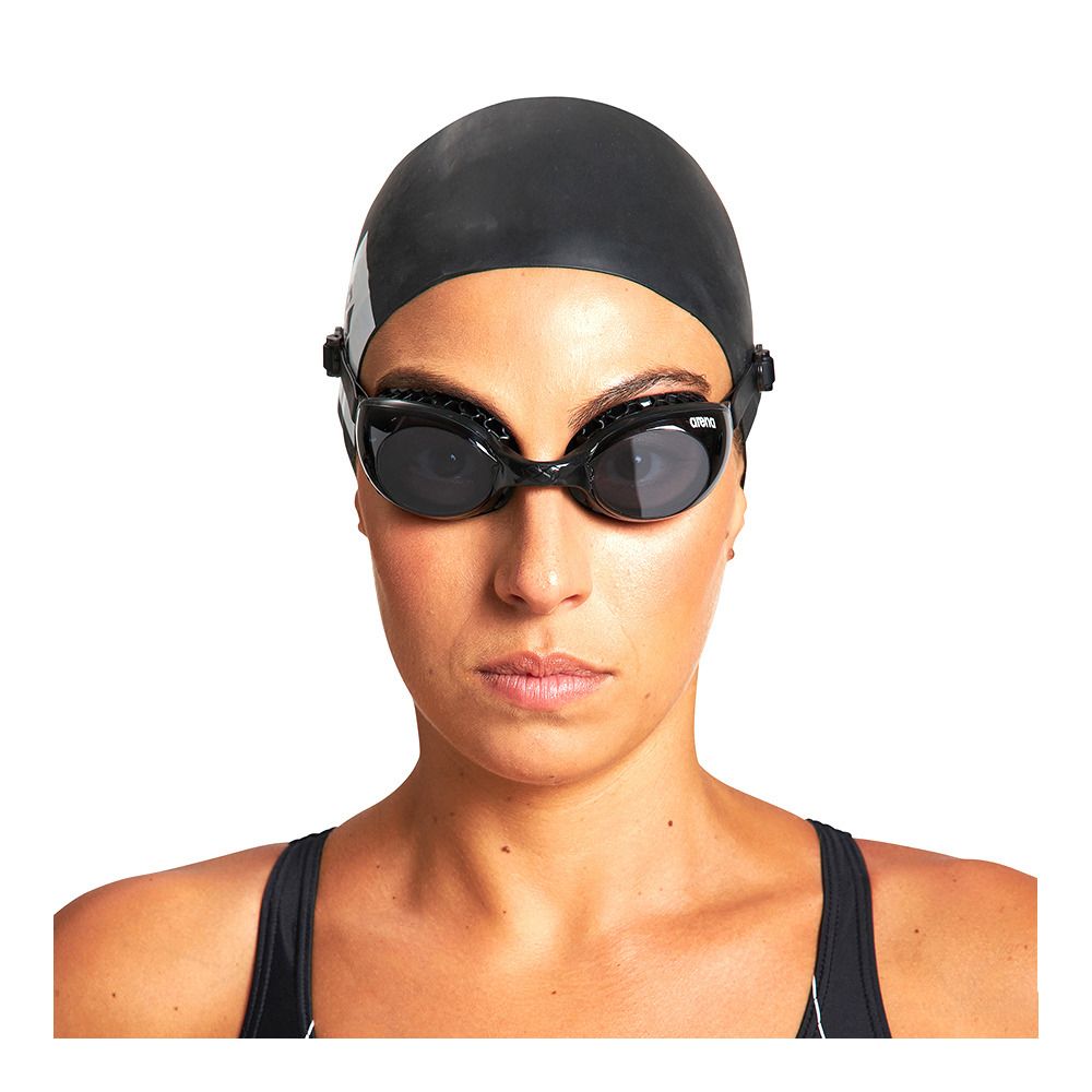 Arena PACK BLACK FRIDAY - Lunettes de natation + Bonnet de bain + Trousse de toilette ice sky/black/smoked black