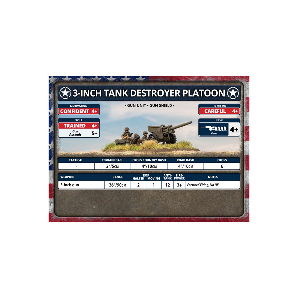 Flames of War - 3-inch Tank Destroyer Platoon