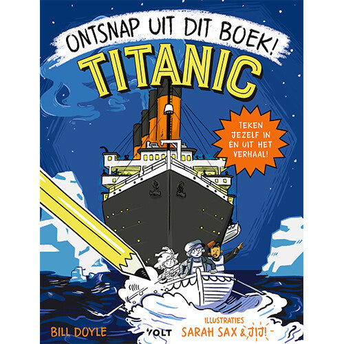Uitgeverij volt ontsnap uit dit boek! titanic