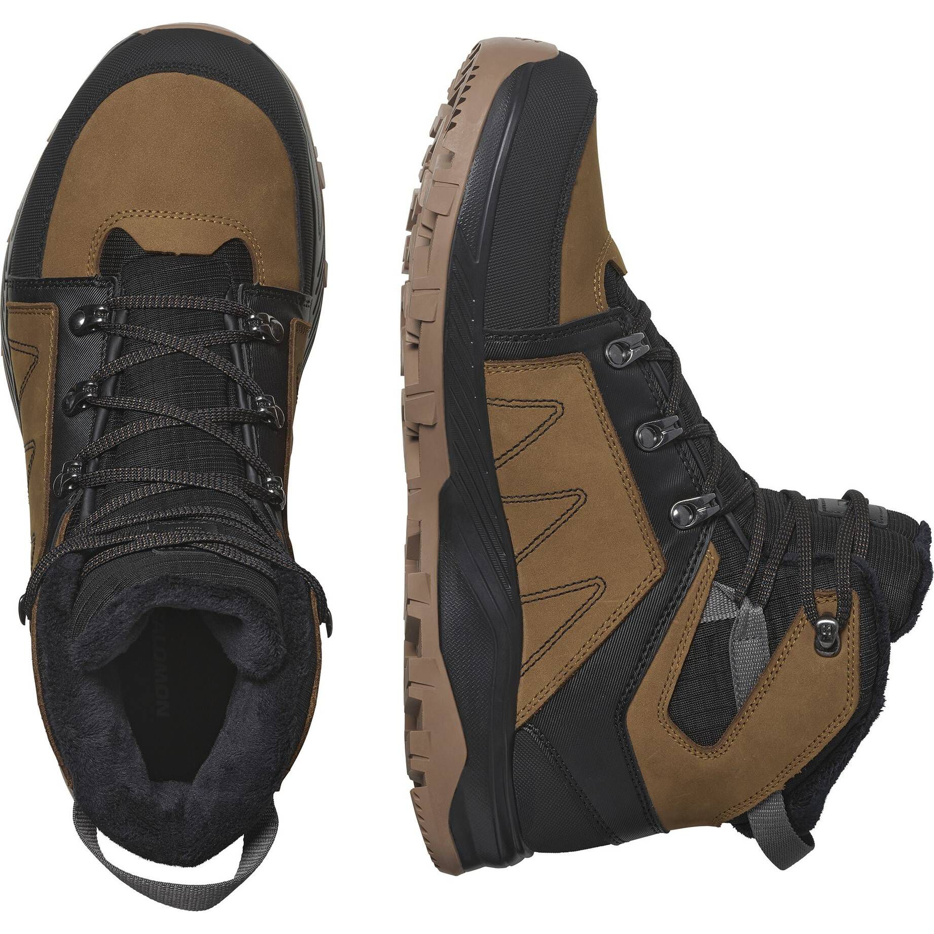 Salomon| Herren Wanderschuhe OUTCHILL wasserdicht mit Nubukleder