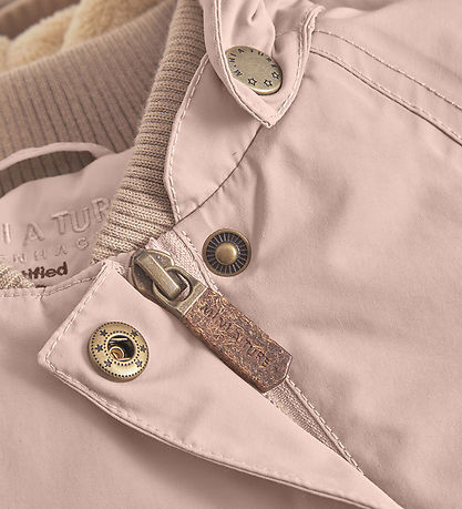 Mini A Ture Winterjacke - Wang Fleece - Adobe Rose