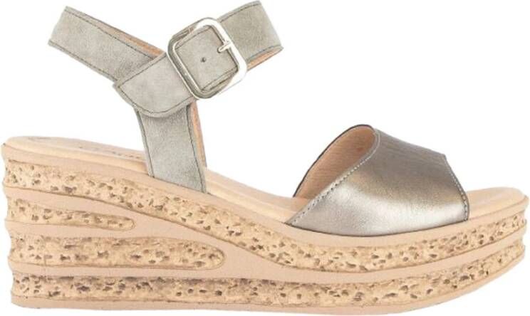 GABOR Sandalen Dames 44.651 Maat: 38 5 Kleur: Brons