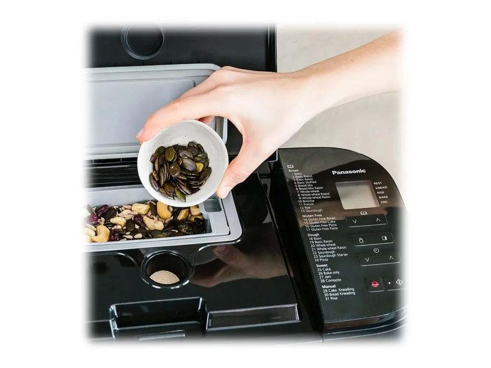 Panasonic SD-YR2540 - Brødmaskine - 550 W - akryl grå