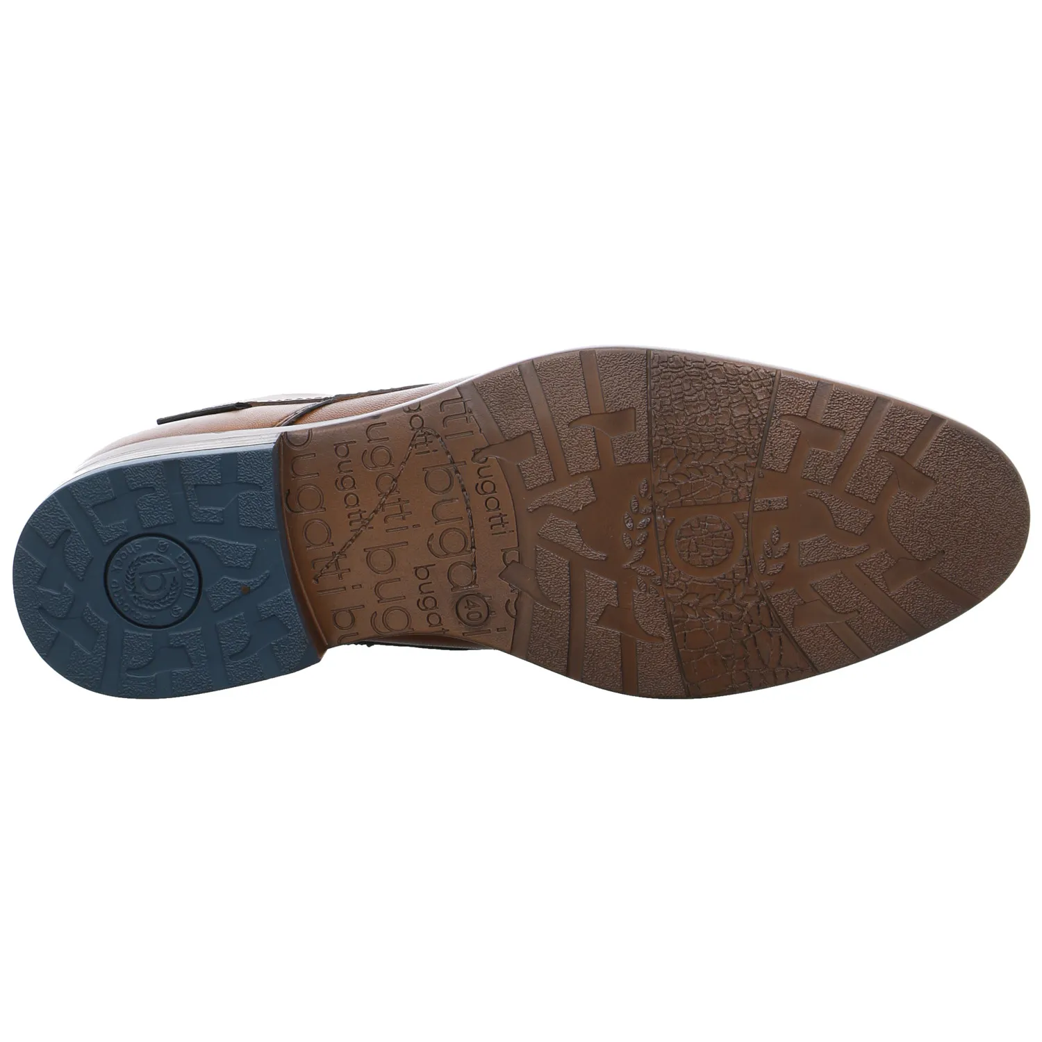 BUGATTI SHOES Halbschuh-City Cognac Leder
