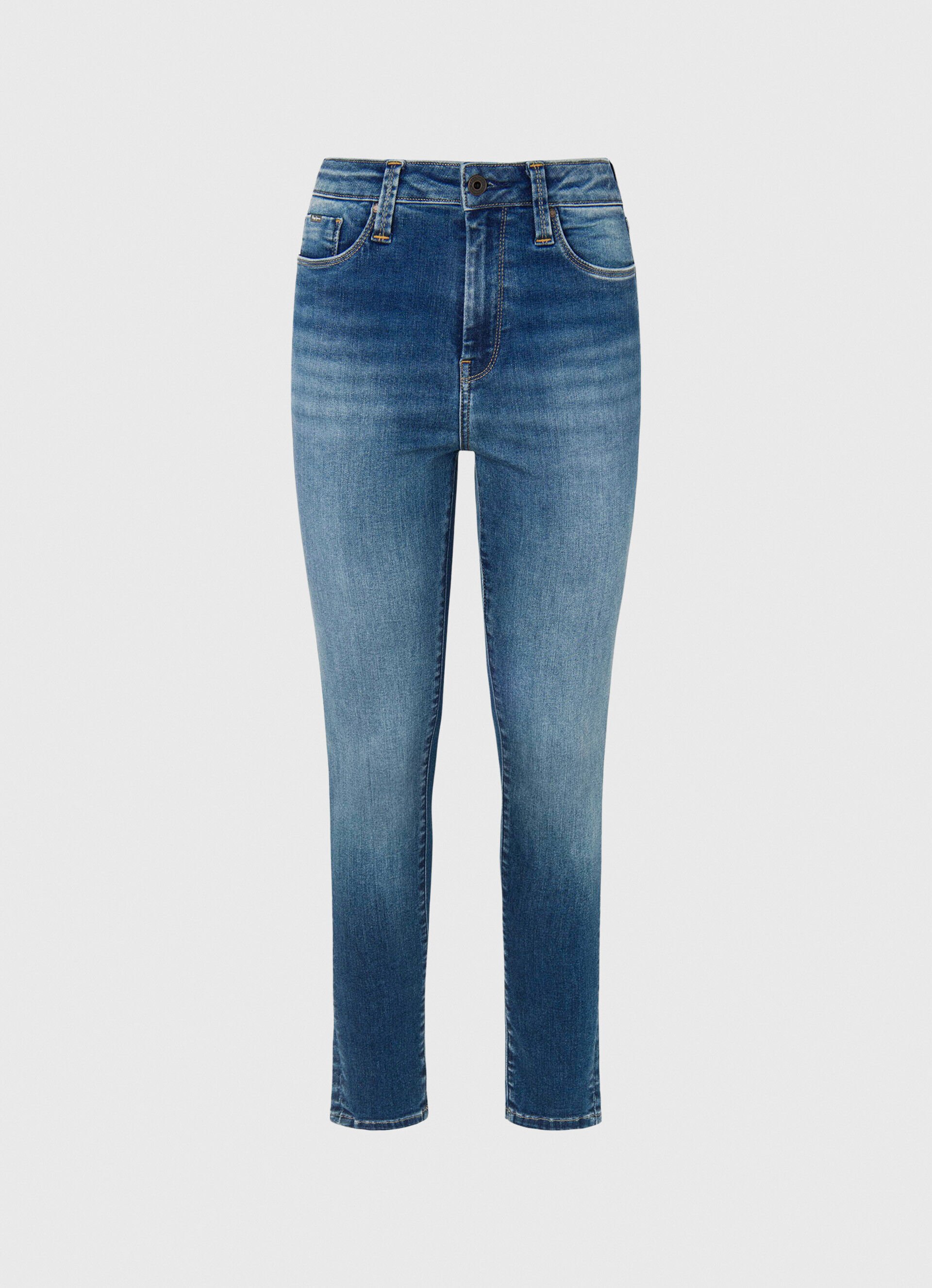 Calça jeans Jean Dion Fit Skinny Tiro Alto - jeans