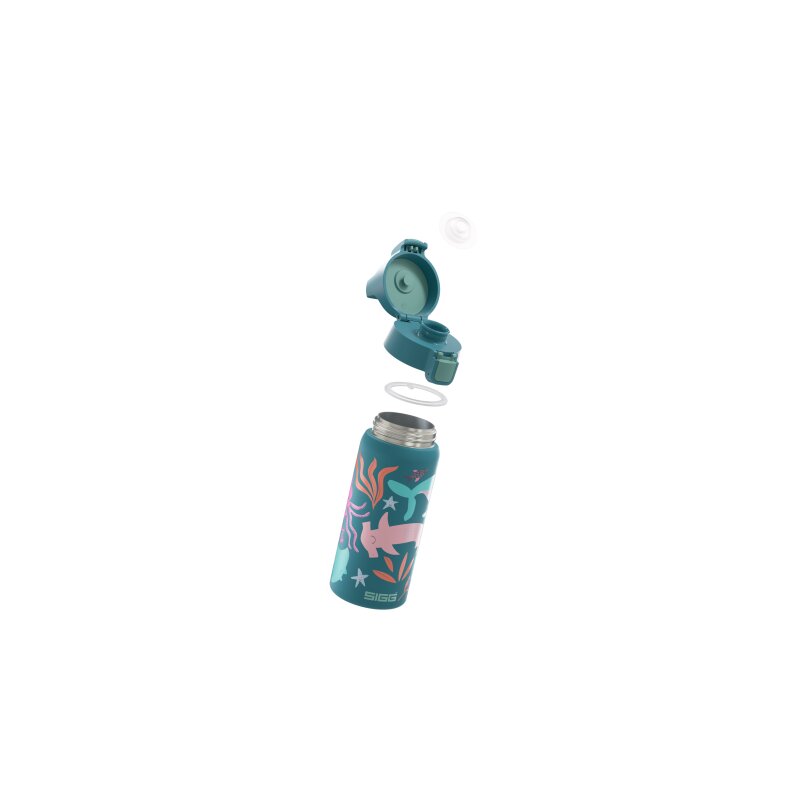 SIGG Trinkflasche Kinder Shield Therm One Blue World 0.5 L