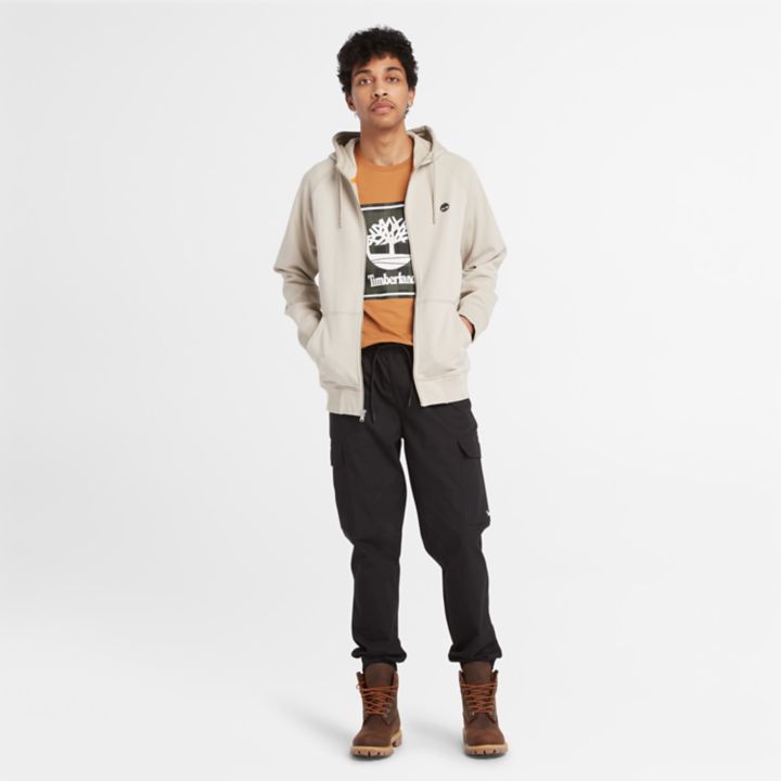 Camiseta Buffalo de manga curta para homem na cor laranja.