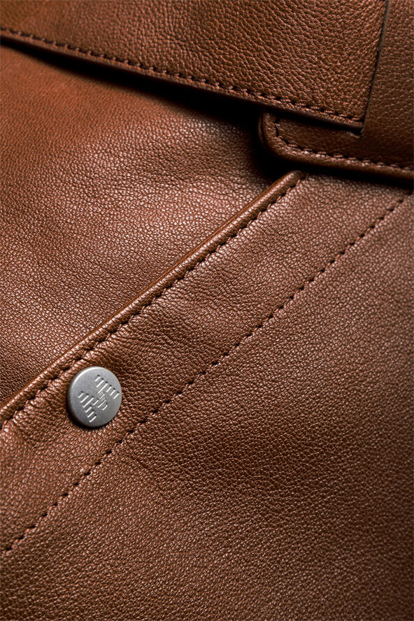 Matinique WeekenderMA L Leather Bag Cognac