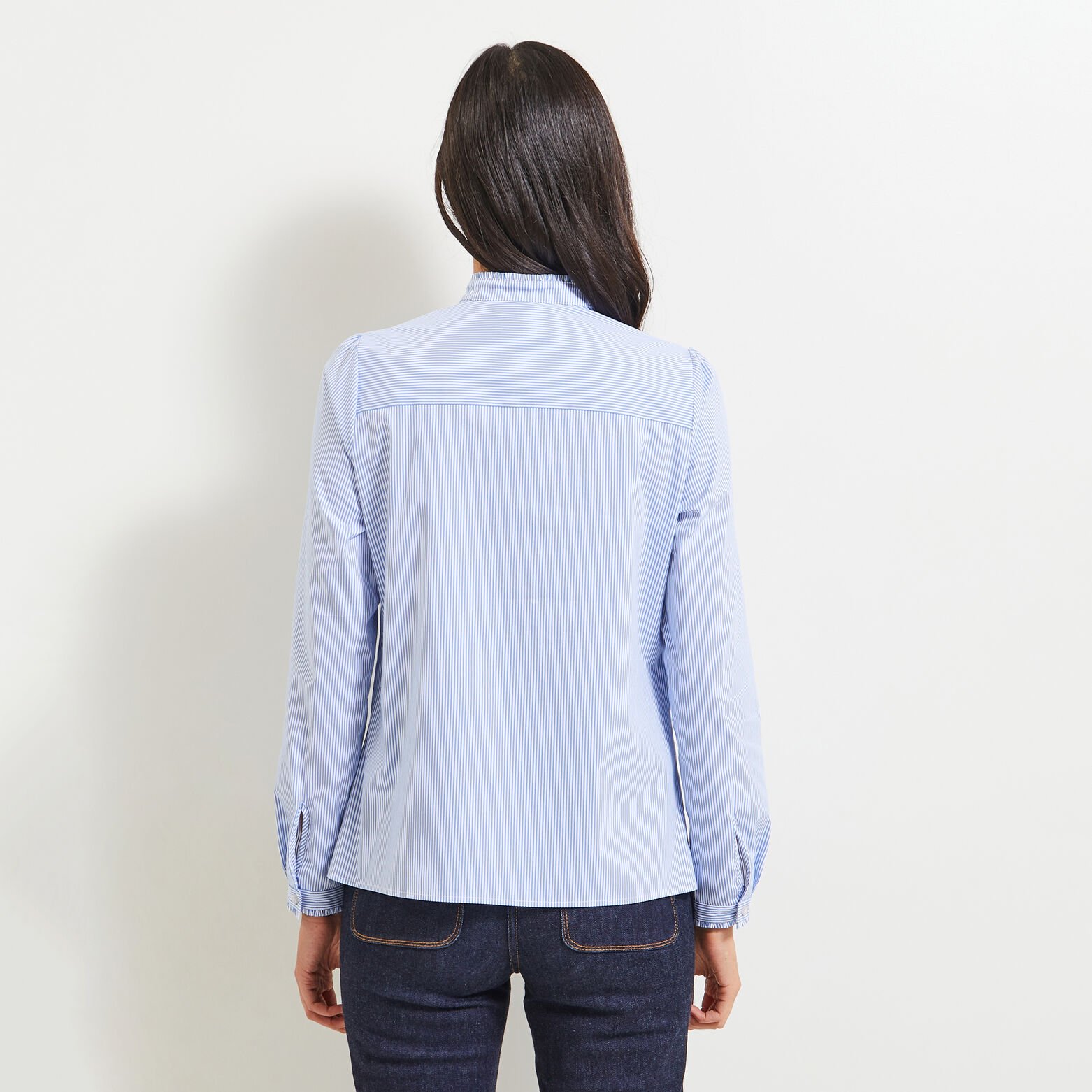 Chemise rayée femme
