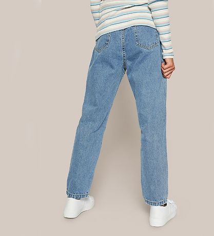 Grønt Jeans - Mom - Authentic Blue