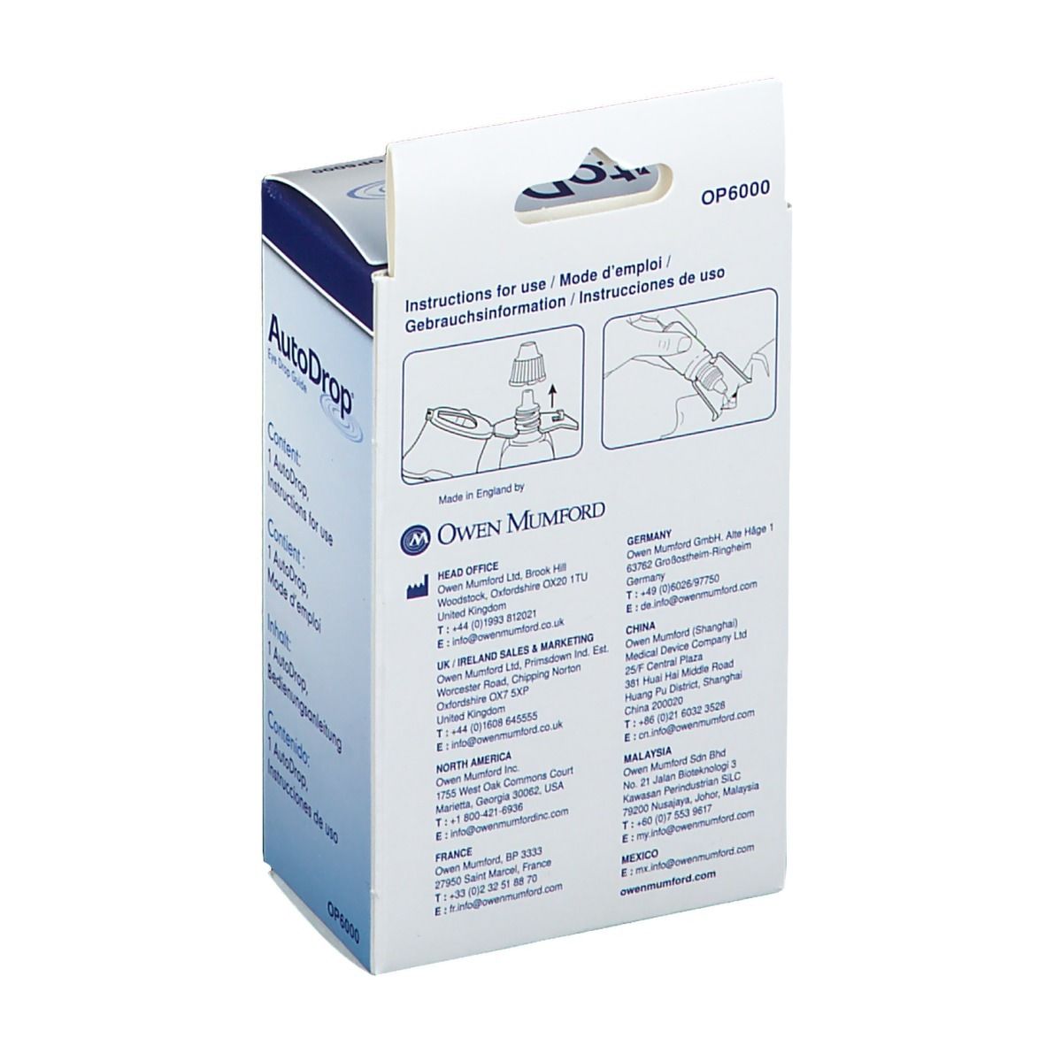 Autodrop® Applikationshilfe