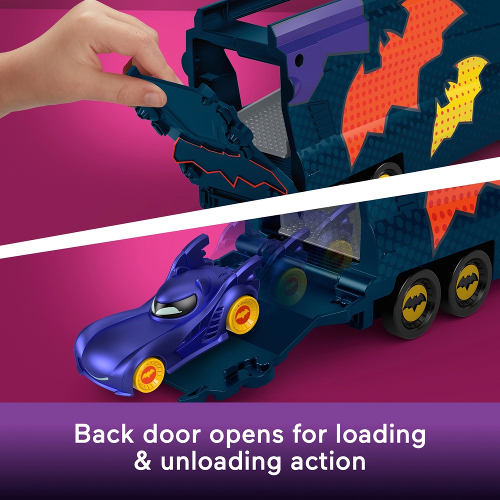 Fisher-Price Batwheels DC: Bat-Big Rig Hauler Actionspielzeug