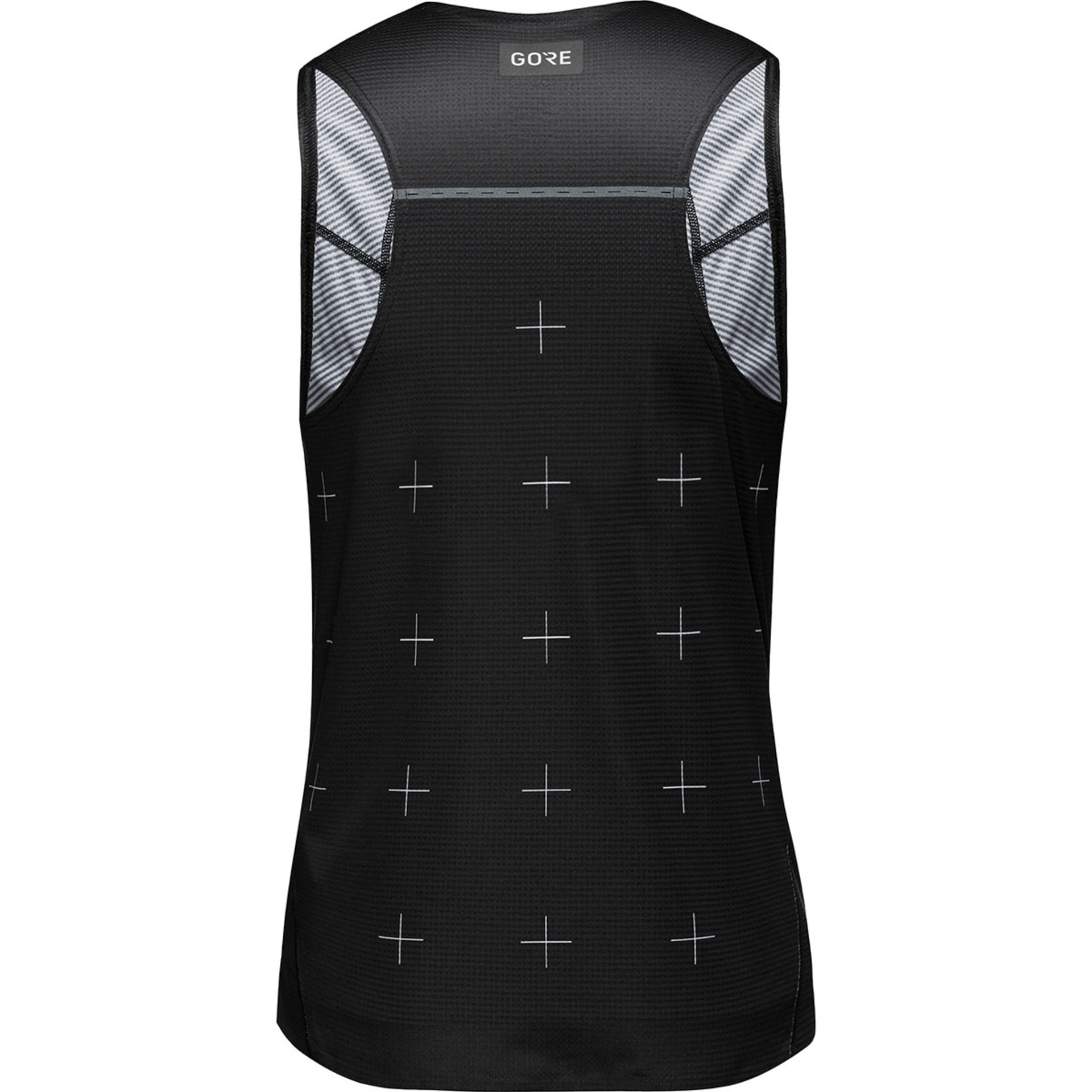 GORE Wear Contest Daily Hardloopshirt Zonder Mouwen Zwart Heren