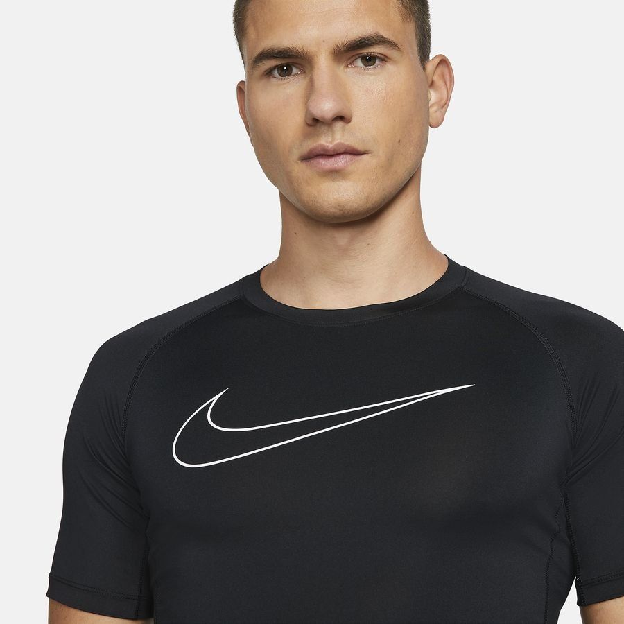 Nike Pro Top Dri-FIT - Noir/Blanc