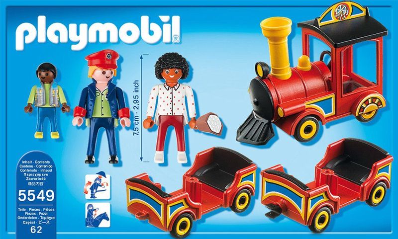 Playmobil - Summer Fun - Kindertrein - Speelgoed treinen
