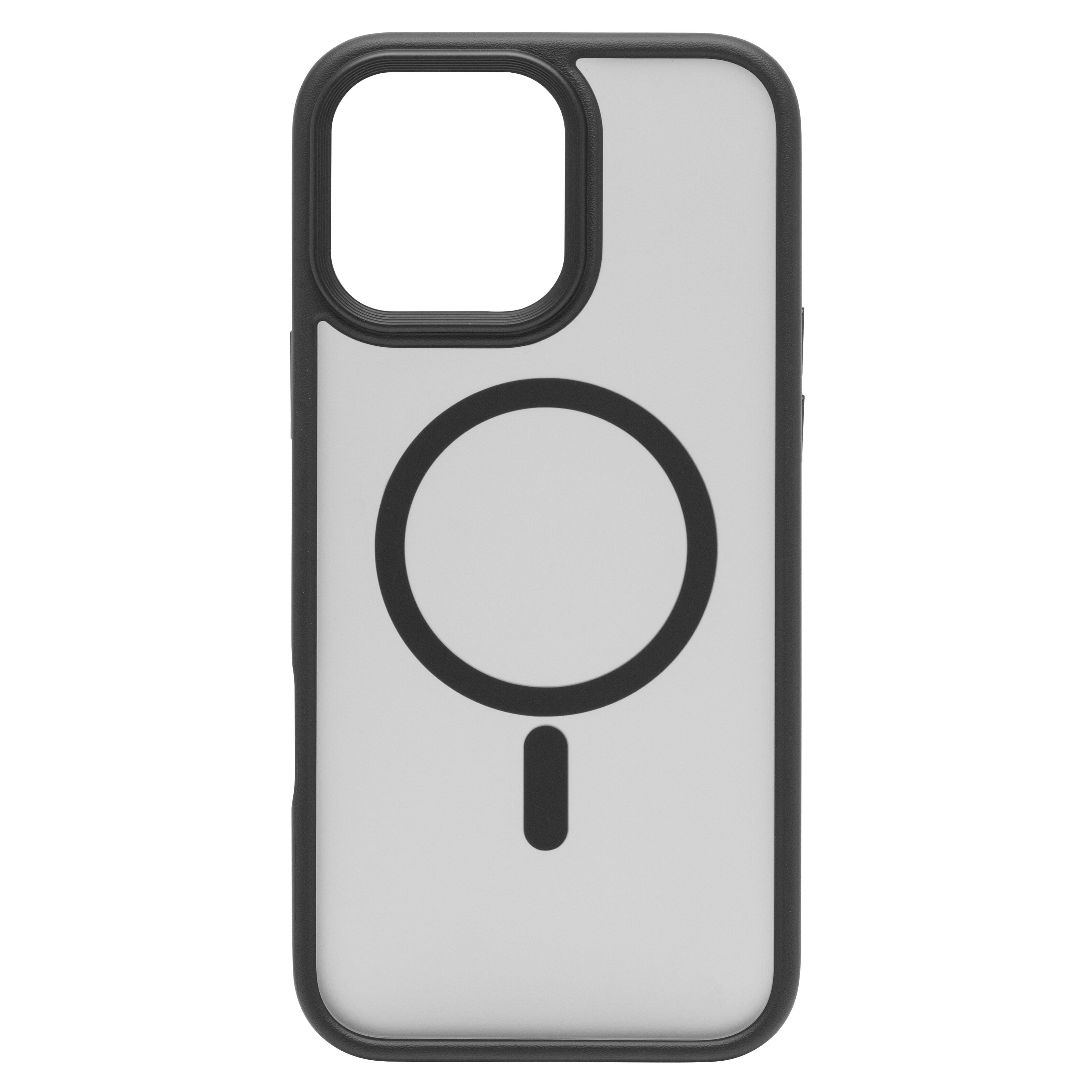 Linocell Hard Case Mobildeksel for iPhone 16 Pro Max Svart
