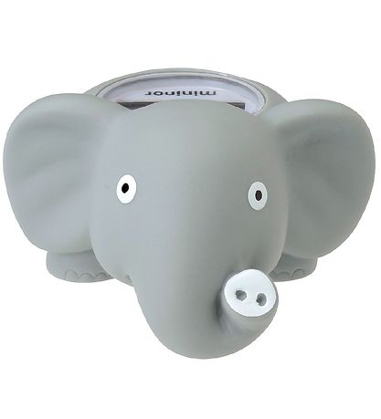 Mininor Thermometer - Elefant - Grau