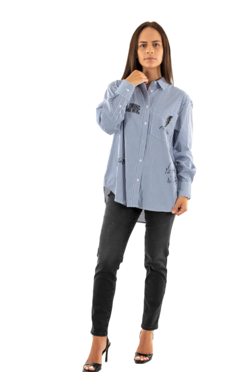 Chemisier freeman t. porter chella school co78 f795 blue
