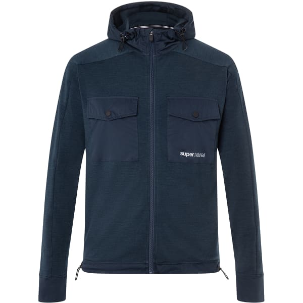 Veste polaire SUPER.NATURAL M ADVENTURE JACKET BLUEBERRY