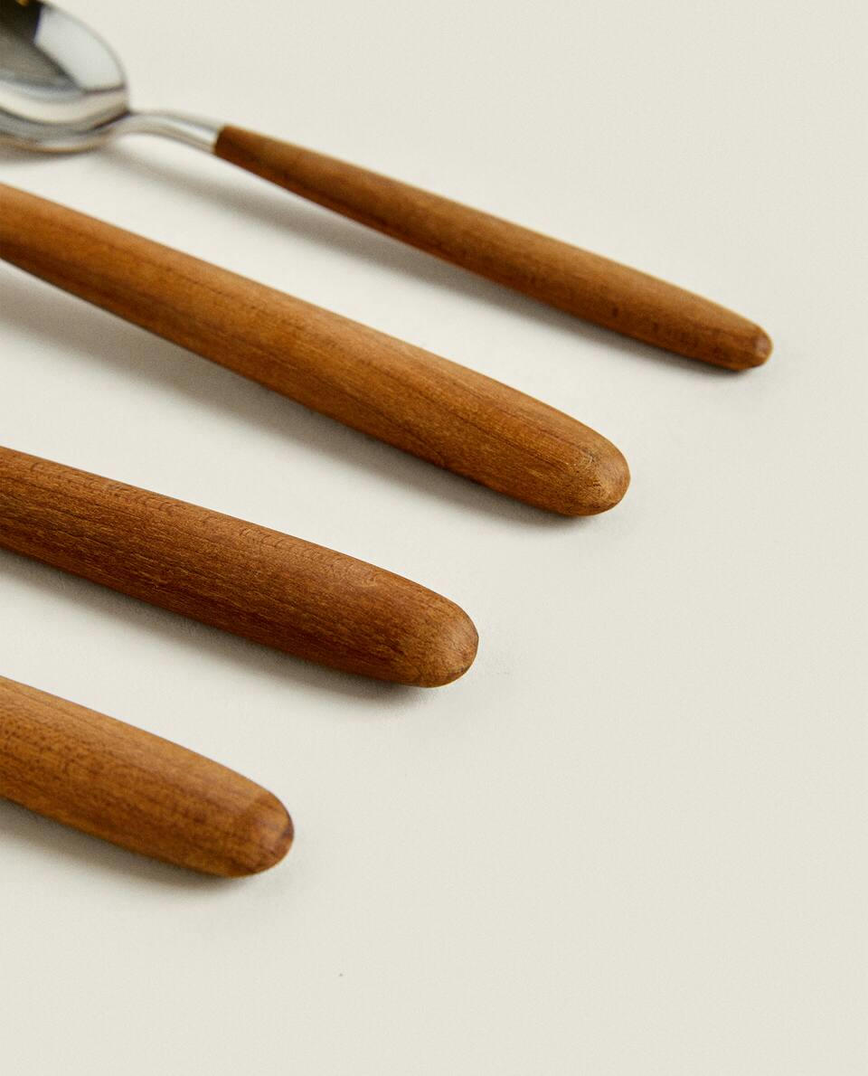 CONJUNTO DE TALHERES DE MAPLE