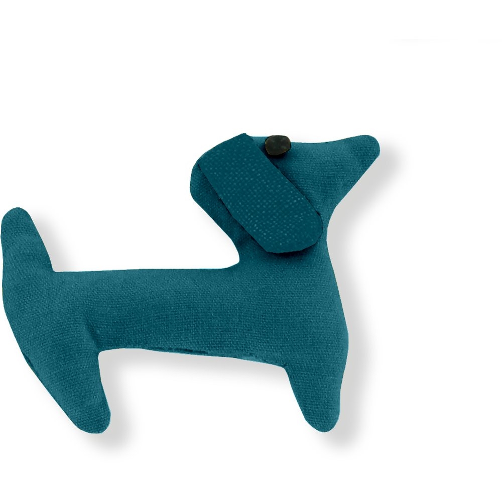 Barrette Basset Bleu Vert