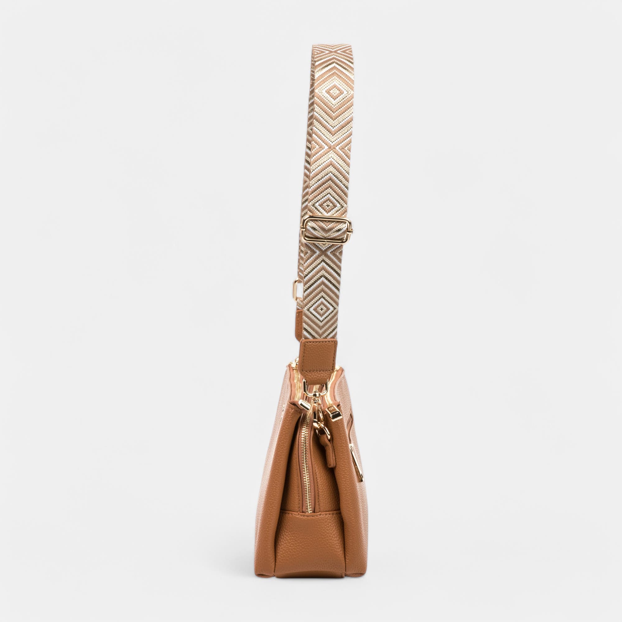 Sac bandoulière cognac