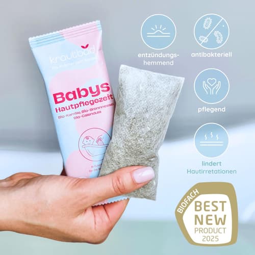Krautbad Bio Babys Hautpflegezeit (1 Beutel)