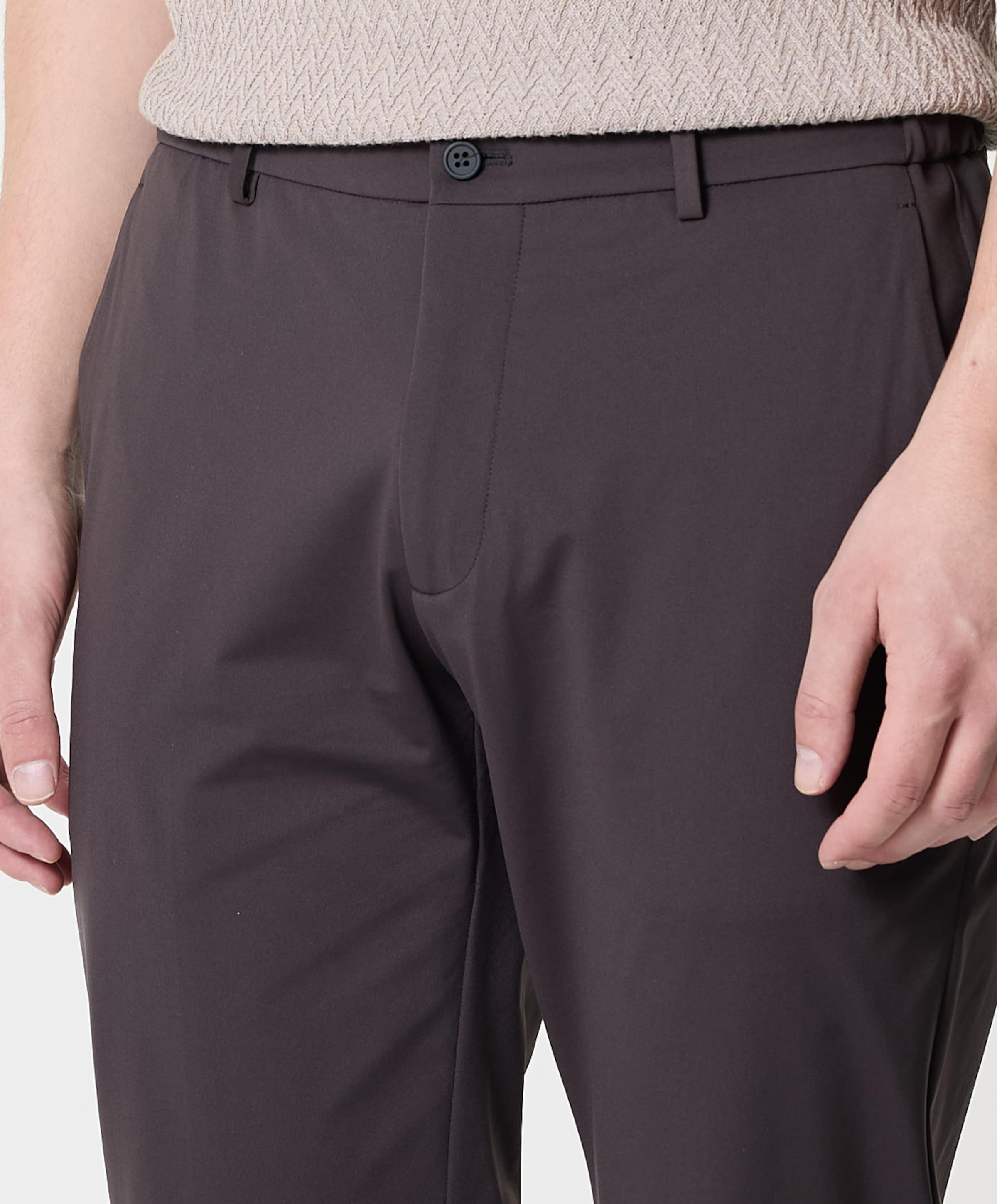 Berwich Morello elax heren pantalon bruin