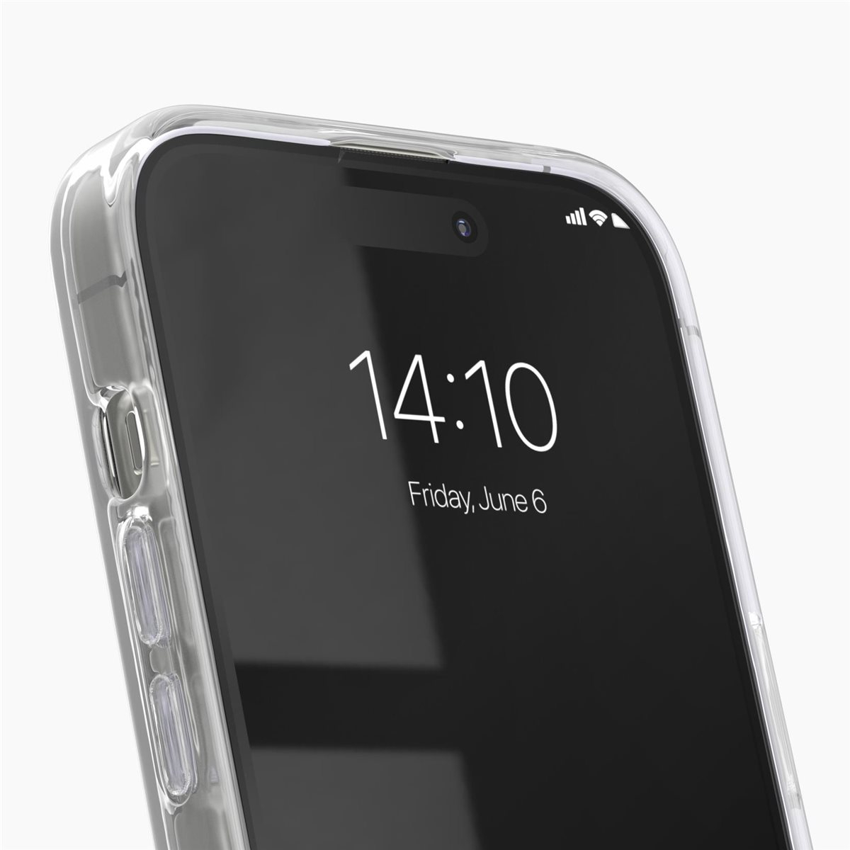 iPhone 14 Pro Max Hardcase Hülle Clear Case Recycled (IDCLCSS23-I2267P-471) - Transparent