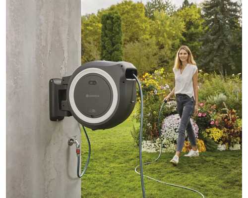 GARDENA PowerRoll XL Solo accu-wandslangenbox inclusief 35 m slang