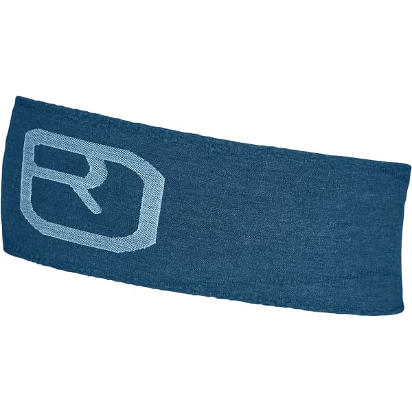 Bandeau ski ORTOVOX SEAMLESS HEADBAND PETROL BLUE