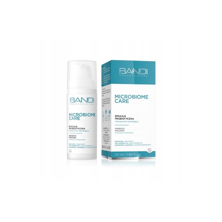 Bandi Microbiome Care probiotisch Intensiv feuchtigkeitsspendende Gesichtsemulsion 50 ml
