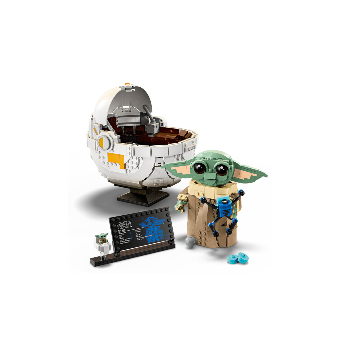 LEGO® Star Wars 75403 Grogu in seiner Repulsorwiege aus The Mandalorian ab 10 Jahren