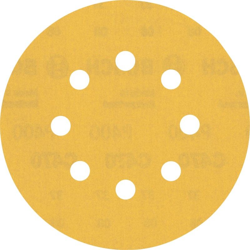Bosch 2608900916 Schuurvel C470 125, G400, 8 gaten, 50x