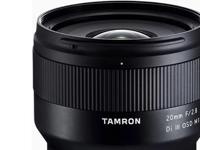 Tamron F050 - Vidvinkel objektiv - 20 mm - f/2.8 Di III OSD M1:2 - Sony E-mount - for Sony Cinema Line; a VLOGCAM; a1; a1 II; a6700; a7 IV; a7C; a7C II; a7CR; a7R V; a9 III