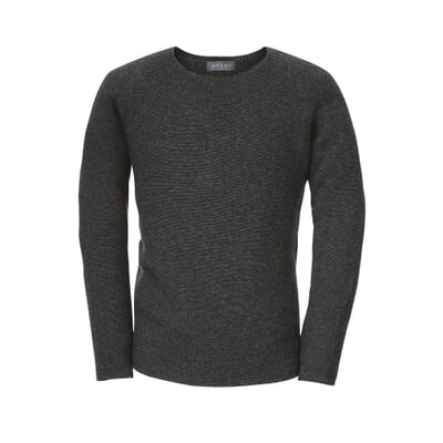 Seldom Herren-Pullover Raglanärmel, Anthrazit