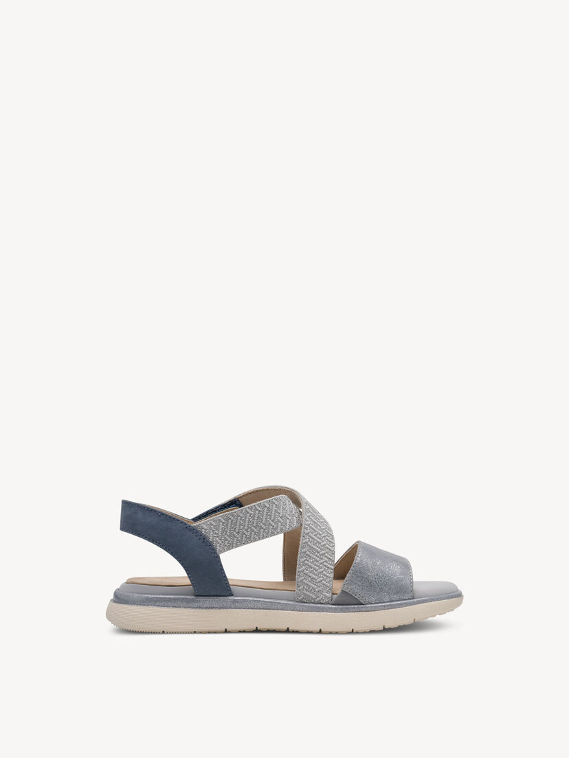 Leren Sandaal - blauw