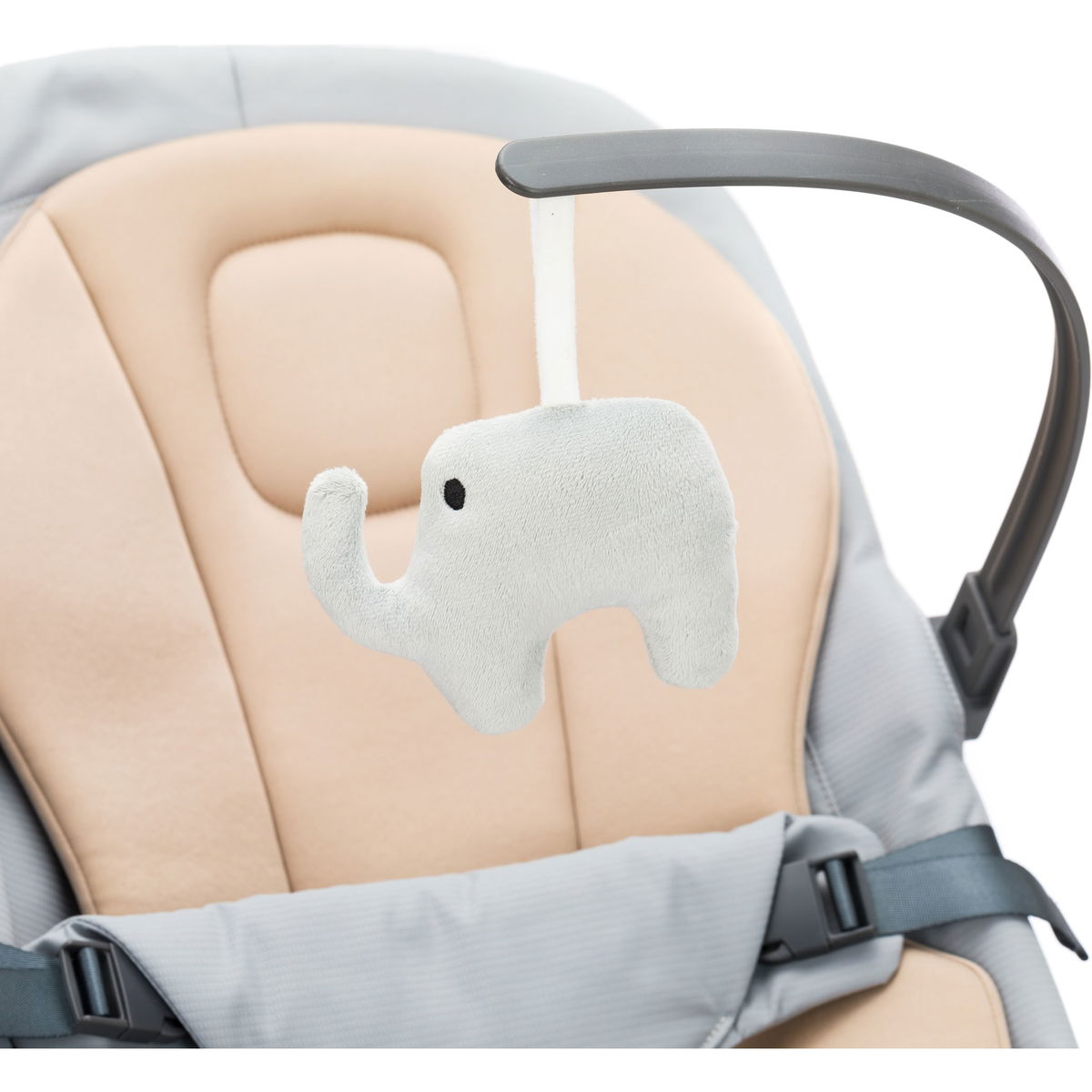 fillikidfillikid   Babywippe Star grau beige