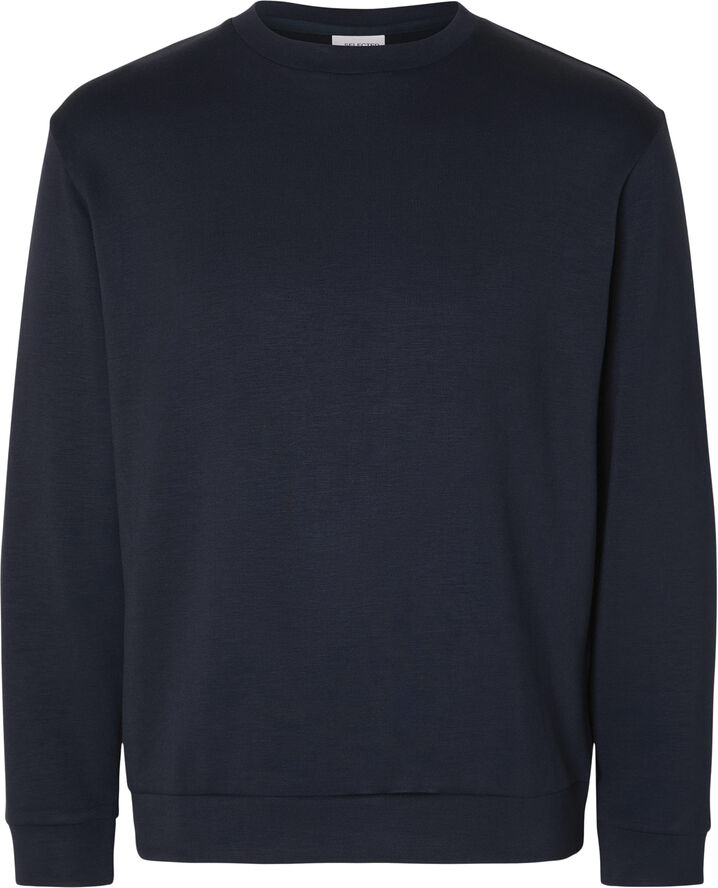 Selected Homme SLHEMANUEL SOFT CREW NECK SWEAT NOO Sky captain