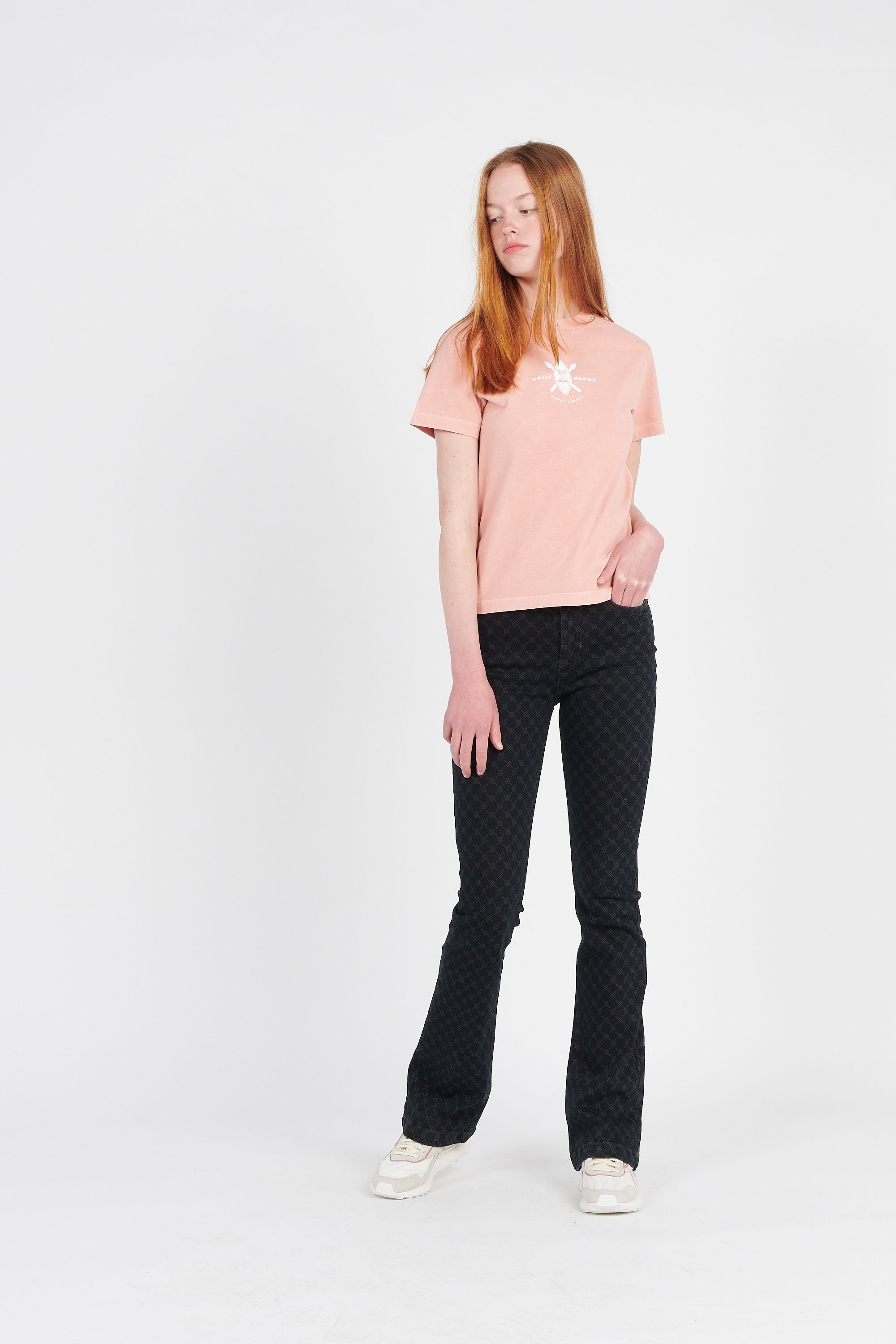 Daily Paper T-shirt  PALMA Rose