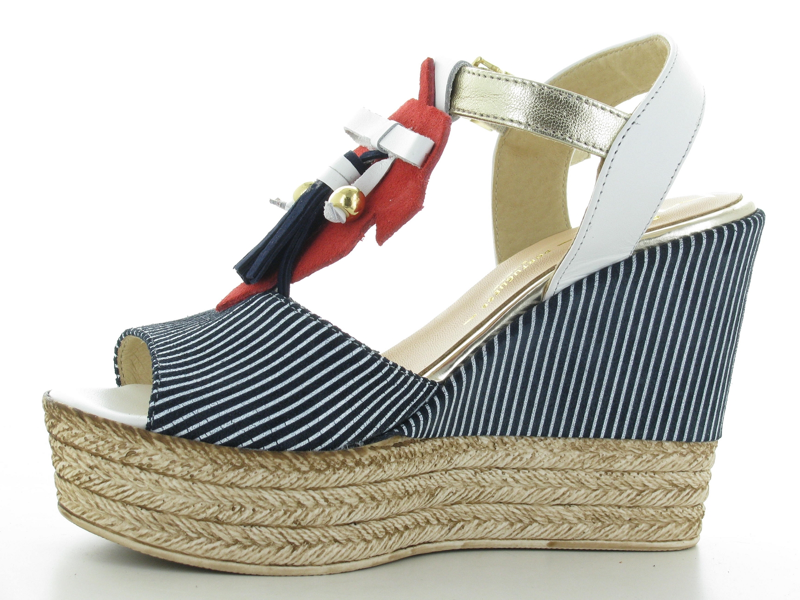 Mlv-298 PETRA 03 Cuir Marine Rouge