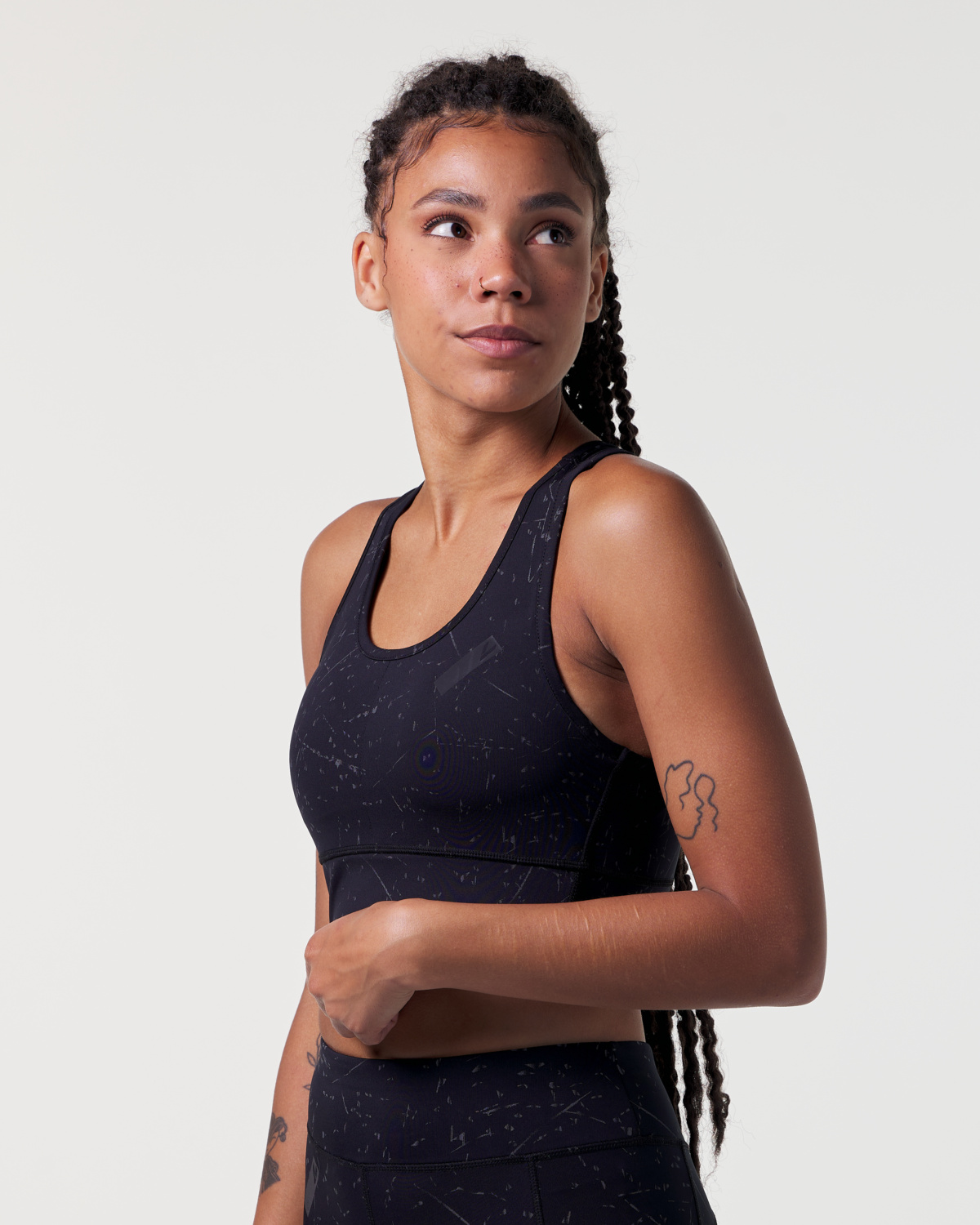 LEVITY Zodiac Reflective Bra Nighty Stardust