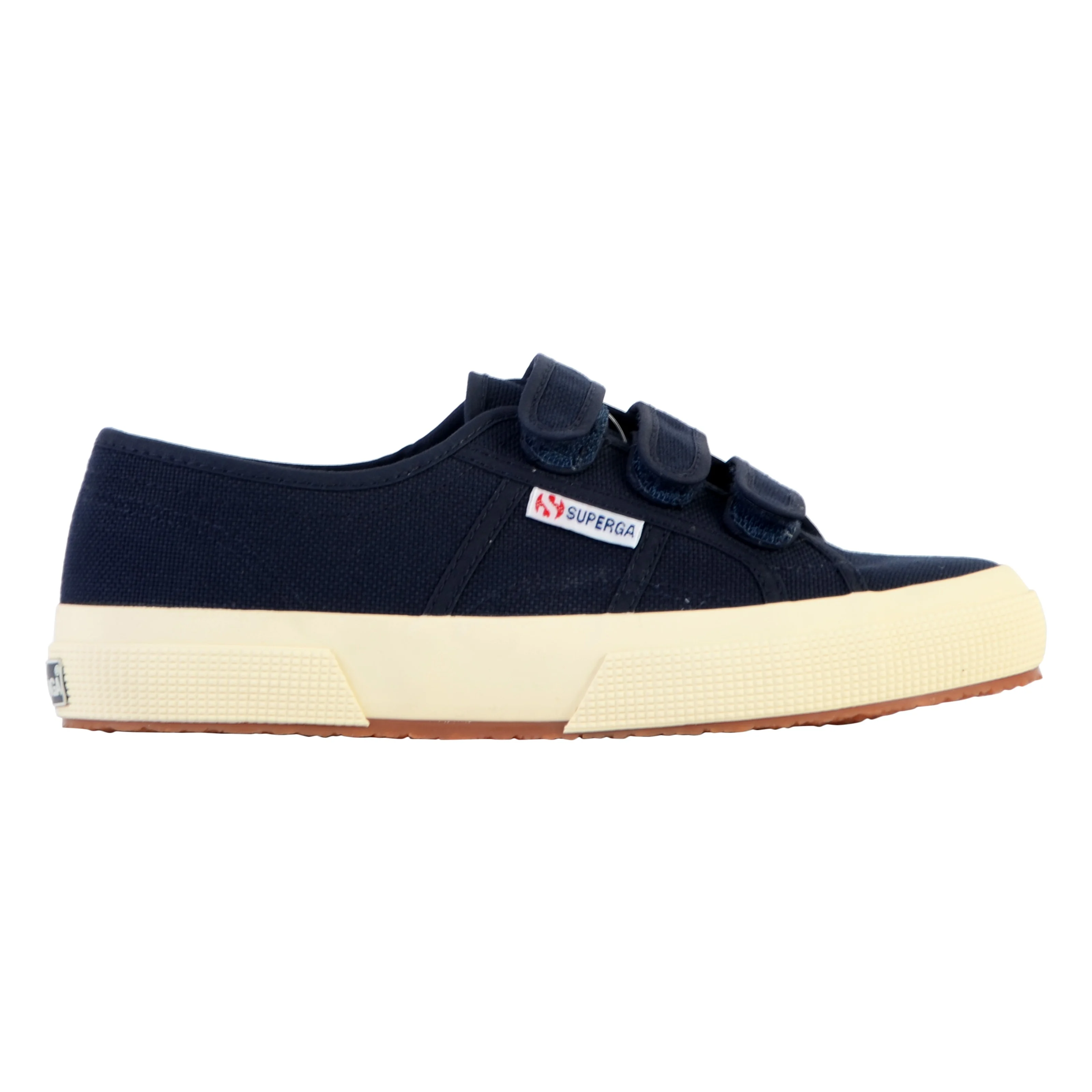 Basket basse à scratch superga cot3strapu | Bleu